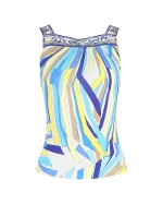 Multicolor Silk Emilio Pucci Top