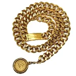 Gold Metal Chanel Belt
