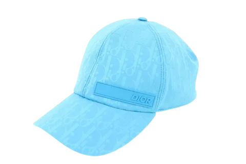 Blue Cotton Dior Hat