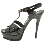 Black Fabric Yves Saint Laurent Sandals