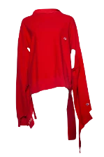 Red Cotton Vetements Top