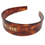 Brown Plastic Celine Hair Accessory