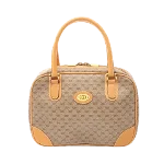 Beige Canvas Gucci Handbag