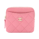 Pink Leather Chanel Case