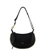 Black Leather Isabel Marant Shoulder Bag