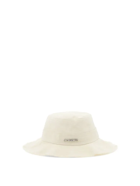 Beige Cotton Jacquemus Hat