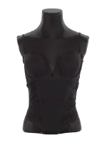 Black Fabric La Perla Top