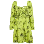 Green Cotton Ganni Dress