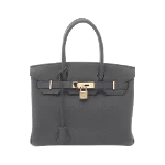 Grey Leather Hermès Birkin