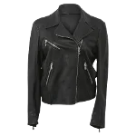 Black Leather Miu Miu Jacket