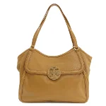 Brown Leather Tory Burch Tote