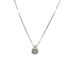 White Metal SWAROVSKI Necklace