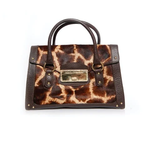 Brown Canvas Dolce & Gabbana Handbag