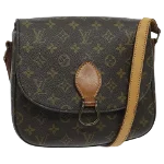 Brown Canvas Louis Vuitton Saint Cloud