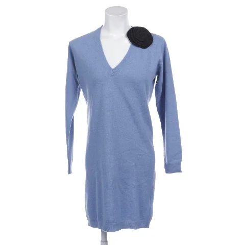 Blue Wool Blumarine Dress