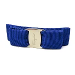 Blue Metal Salvatore Ferragamo Hair Accessory