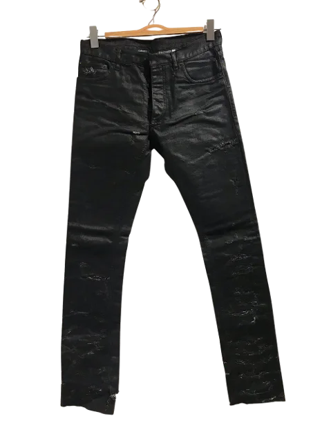 Black Cotton Dior Jeans