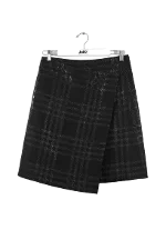 Black Fabric Jil Sander Skirt