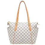 White Canvas Louis Vuitton Totally