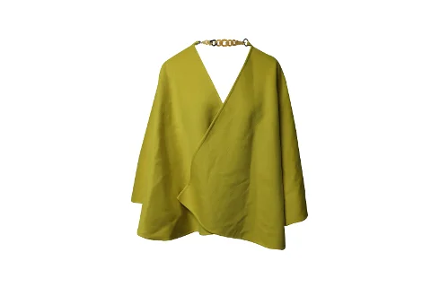 Yellow Wool Ermanno Scervino Coat