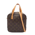 Brown Canvas Louis Vuitton Spontini