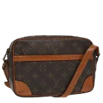 Brown Canvas Louis Vuitton Trocadero