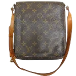 Brown Canvas Louis Vuitton Musette Salsa