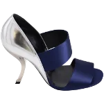 Blue Leather Roger Vivier Heels