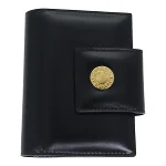 Black Leather Bvlgari Wallet