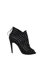 Black Suede Pierre Hardy Heels