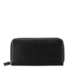 Black Leather Prada Wallet