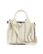 Grey Leather Alexander Wang Handbag