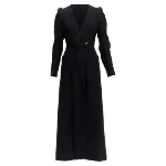 Black Polyester Maison Margiela Coat