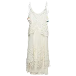 White Mesh Chloé Dress