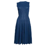 Blue Fabric Alaïa Dress