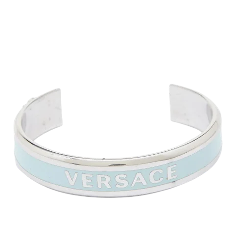 Silver Fabric Versace Bracelet