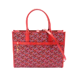 Red Canvas Versace Tote