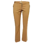 Brown Fabric Dsquared2 Pants