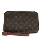 Brown Fabric Louis Vuitton Orsay