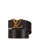 Brown Leather Louis Vuitton Belt