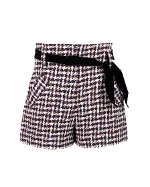 Multicolor Cotton Maje Shorts