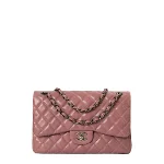 Pink Leather Chanel Timeless