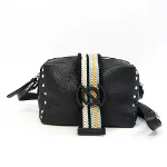 Navy Leather Zanellato Shoulder Bag