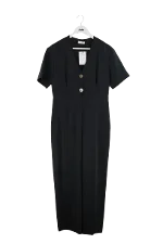 Black Cotton Sandro Jumpsuit