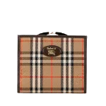 Multicolor Canvas Burberry Wallet