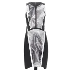 White Acetate Helmut Lang Dress