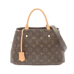 Brown Canvas Louis Vuitton Montaigne