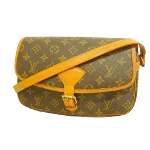 Brown Canvas Louis Vuitton Sologne