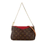 Brown Canvas Louis Vuitton Pallas