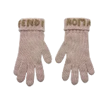 Beige Wool Fendi Gloves